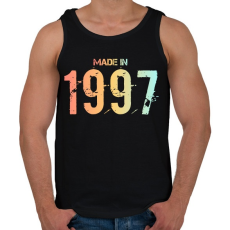 PRINTFASHION 1997 - Férfi atléta - Fekete