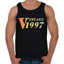 PRINTFASHION 1997 - Férfi atléta - Fekete atléta, trikó