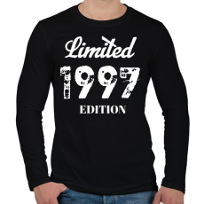 PRINTFASHION 1997 - Férfi hosszú ujjú póló - Fekete