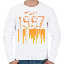 PRINTFASHION 1997 - Férfi pulóver - Fehér férfi pulóver, kardigán