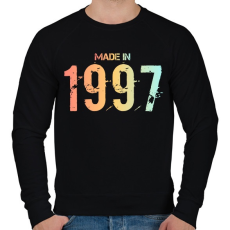 PRINTFASHION 1997 - Férfi pulóver - Fekete