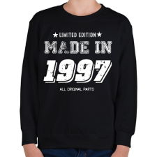 PRINTFASHION 1997 - Gyerek pulóver - Fekete gyerek pulóver, kardigán