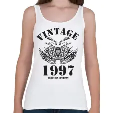PRINTFASHION 1997 - Női atléta - Fehér női trikó