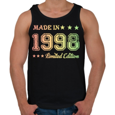 PRINTFASHION 1998 - Férfi atléta - Fekete atléta, trikó