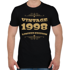 PRINTFASHION 1998 - Férfi póló - Fekete