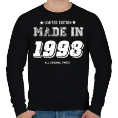 PRINTFASHION 1998 - Férfi pulóver - Fekete