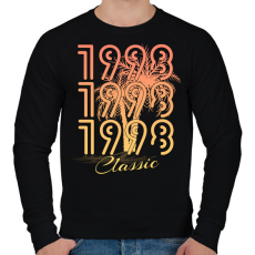 PRINTFASHION 1998 - Férfi pulóver - Fekete