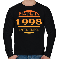 PRINTFASHION 1998 - Férfi pulóver - Fekete