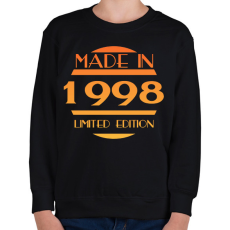 PRINTFASHION 1998 - Gyerek pulóver - Fekete