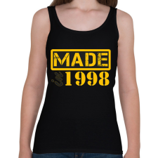 PRINTFASHION 1998 - Női atléta - Fekete női trikó