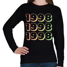 PRINTFASHION 1998 - Női pulóver - Fekete