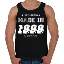 PRINTFASHION 1999 - Férfi atléta - Fekete atléta, trikó