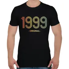PRINTFASHION 1999 - Férfi póló - Fekete férfi póló