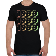 PRINTFASHION 1999 - Férfi póló - Fekete