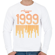 PRINTFASHION 1999 - Férfi pulóver - Fehér férfi pulóver, kardigán