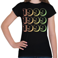 PRINTFASHION 1999 - Női póló - Fekete női póló