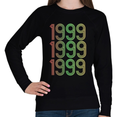 PRINTFASHION 1999 - Női pulóver - Fekete