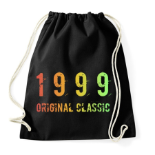 PRINTFASHION 1999 - Sportzsák, Tornazsák - Fekete tornazsák