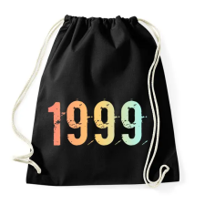 PRINTFASHION 1999 - Sportzsák, Tornazsák - Fekete tornazsák