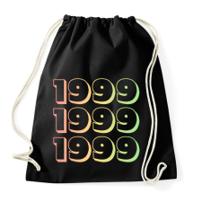 PRINTFASHION 1999 - Sportzsák, Tornazsák - Fekete tornazsák