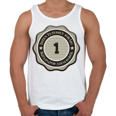 PRINTFASHION 1 - Férfi atléta - Fehér