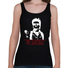 PRINTFASHION #1 Mom - Stranger Things - Női atléta - Fekete női trikó