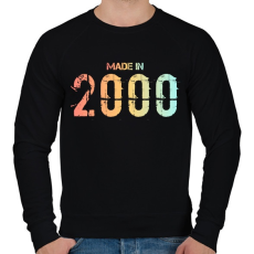 PRINTFASHION 2000 - Férfi pulóver - Fekete