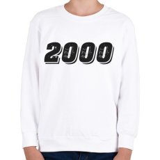 PRINTFASHION 2000 - Gyerek pulóver - Fehér