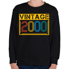PRINTFASHION 2000 - Gyerek pulóver - Fekete