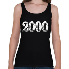 PRINTFASHION 2000 - Női atléta - Fekete