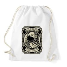 PRINTFASHION 2005 Velem ne szórakozz - Sportzsák, Tornazsák - Fehér tornazsák