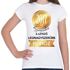 PRINTFASHION 2017 - Női póló - Fehér