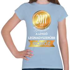 PRINTFASHION 2017 - Női póló - Világoskék női póló