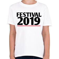 PRINTFASHION 2019 fesztivál - Gyerek póló - Fehér gyerek póló