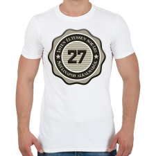 PRINTFASHION 27 - Férfi póló - Fehér férfi póló