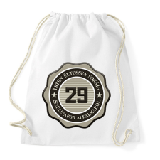 PRINTFASHION 29 - Sportzsák, Tornazsák - Fehér tornazsák