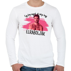 PRINTFASHION 365 days - Férfi hosszú ujjú póló - Fehér