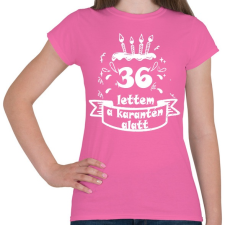 PRINTFASHION 36 lettem - Női póló - Rózsaszín női póló