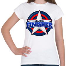 PRINTFASHION 42.2 KM FINISHER 2 - Női póló - Fehér női póló