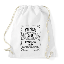 PRINTFASHION 50 éves - Sportzsák, Tornazsák - Fehér tornazsák