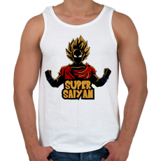 PRINTFASHION 52068 - Férfi atléta - Fehér