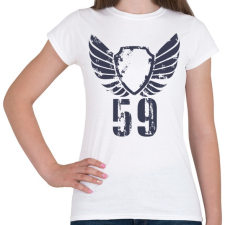 PRINTFASHION 59gbl.png - Női póló - Fehér női póló