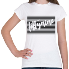 PRINTFASHION 59rács-01.png - Női póló - Fehér női póló