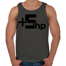 PRINTFASHION +5hp - Férfi atléta - Sötétszürke atléta, trikó