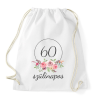 PRINTFASHION 60 éves szülinapos - Sportzsák, Tornazsák - Fehér