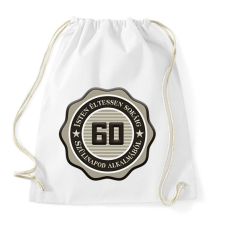 PRINTFASHION 60 - Sportzsák, Tornazsák - Fehér tornazsák