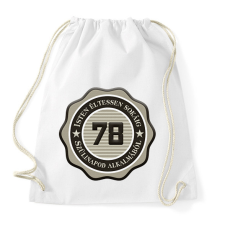 PRINTFASHION 78 - Sportzsák, Tornazsák - Fehér tornazsák