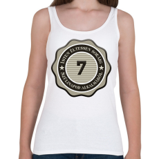 PRINTFASHION 7 - Női atléta - Fehér