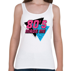 PRINTFASHION 80's made me - Női atléta - Fehér