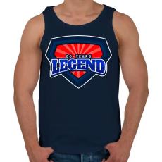 PRINTFASHION 80 YEARS LEGEND - Férfi atléta - Sötétkék